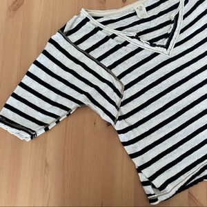Free People Striped Tee